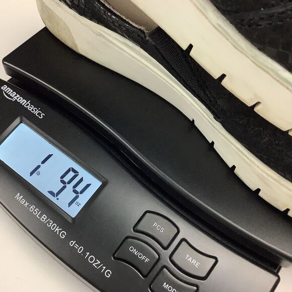 Naturalizer Hawthorn Slip On Sneaker Shoes Women's 10 M Black Leather Croc Snake - Picture 12 of 12